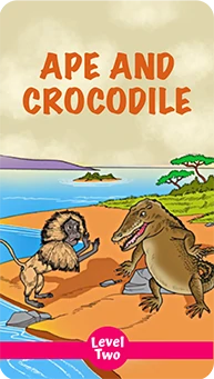 Ape and Crocodile children's story cover