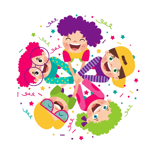 Illustrative depiction of the Pupila team: A united group of professionals working together, symbolizing creativity, dedication, and teamwork in crafting an enriching reading app experience for children.